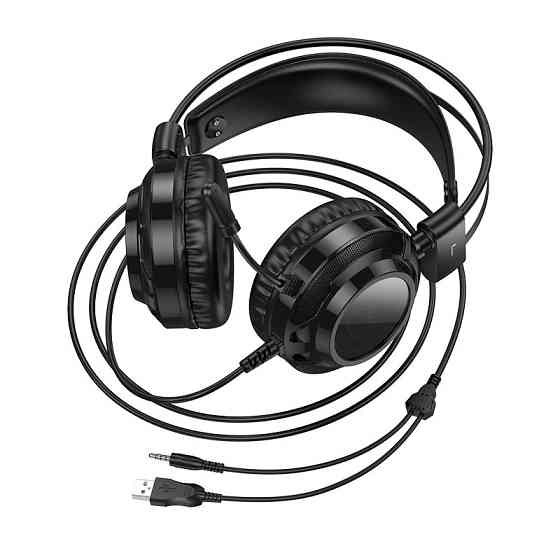 Навушники ігрові HOCO W110 Resource gaming headphones Black Київ