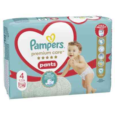 Подгузники Pampers Premium Care Pants Maxi Размер 4 (9-15 кг) 38 шт (8001090759832) Винница