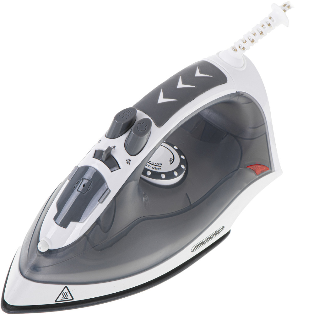 Праска Mesko MS 5037 grey 2800Вт/ 170 мл/ кераміка/ сухе прасування/ сіра Вінниця - фото 2