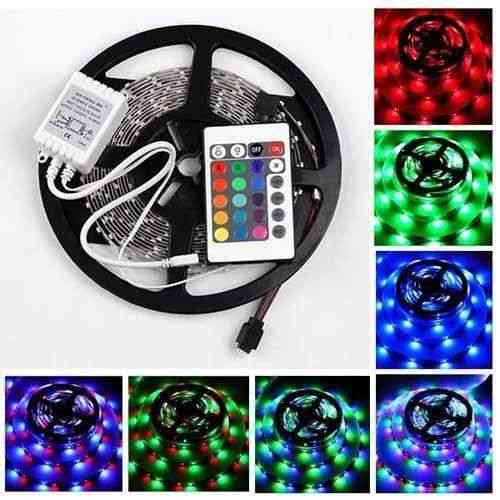 Cвітлодіодна Realky RGB LED стрічка з пультом2*15 м Model: HX-DD-006 Луцк