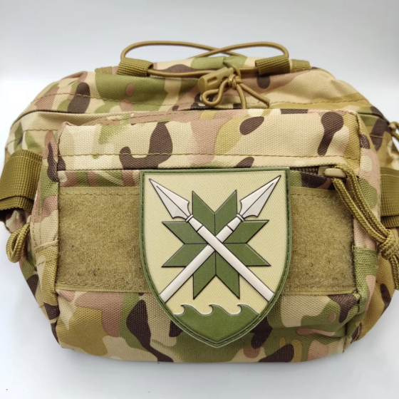 Патч / шеврон ЗСУ 56 окрема мотопіхотна бригада ОК Південь польовий об'ємний Запоріжжя