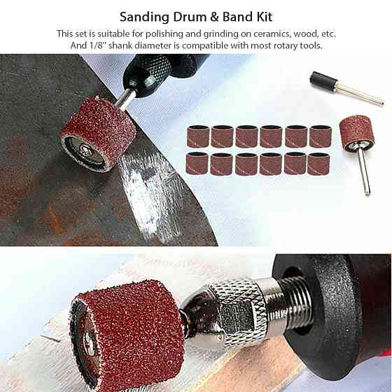 Набір насадок 150 шт для дремеля з кейсом Київ