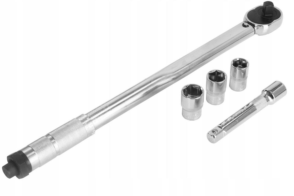 Динамометричний ключ 1/2 28-210 Hм із набором головок Mar-Pol (M53589) Нововолинськ - фото 3