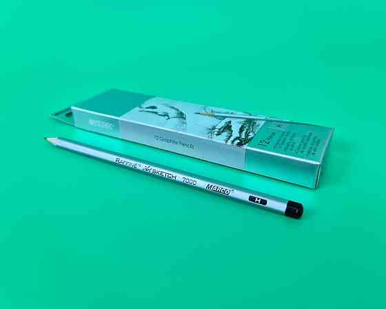 Олівець простий набір 12 шт. Марко No7000-H raffine (1 пачка) Харків