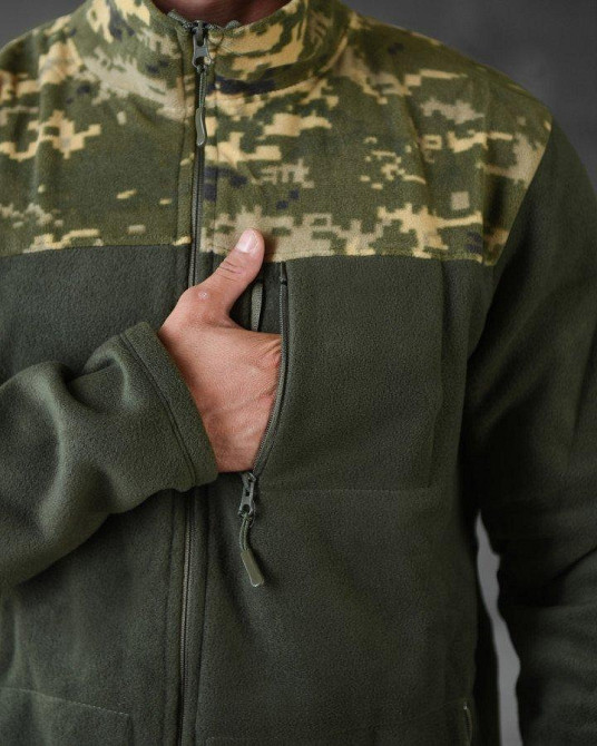 Тактическая флисовка койот пиксель  LOBO ВТ7475 Одесса - изображение 6