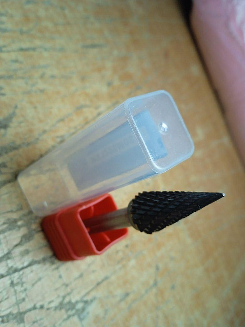 Борфреза M конус 30º 12х25х6 мм — твердосплавна шарошка по металу для дриля та гравера Харків - фото 2