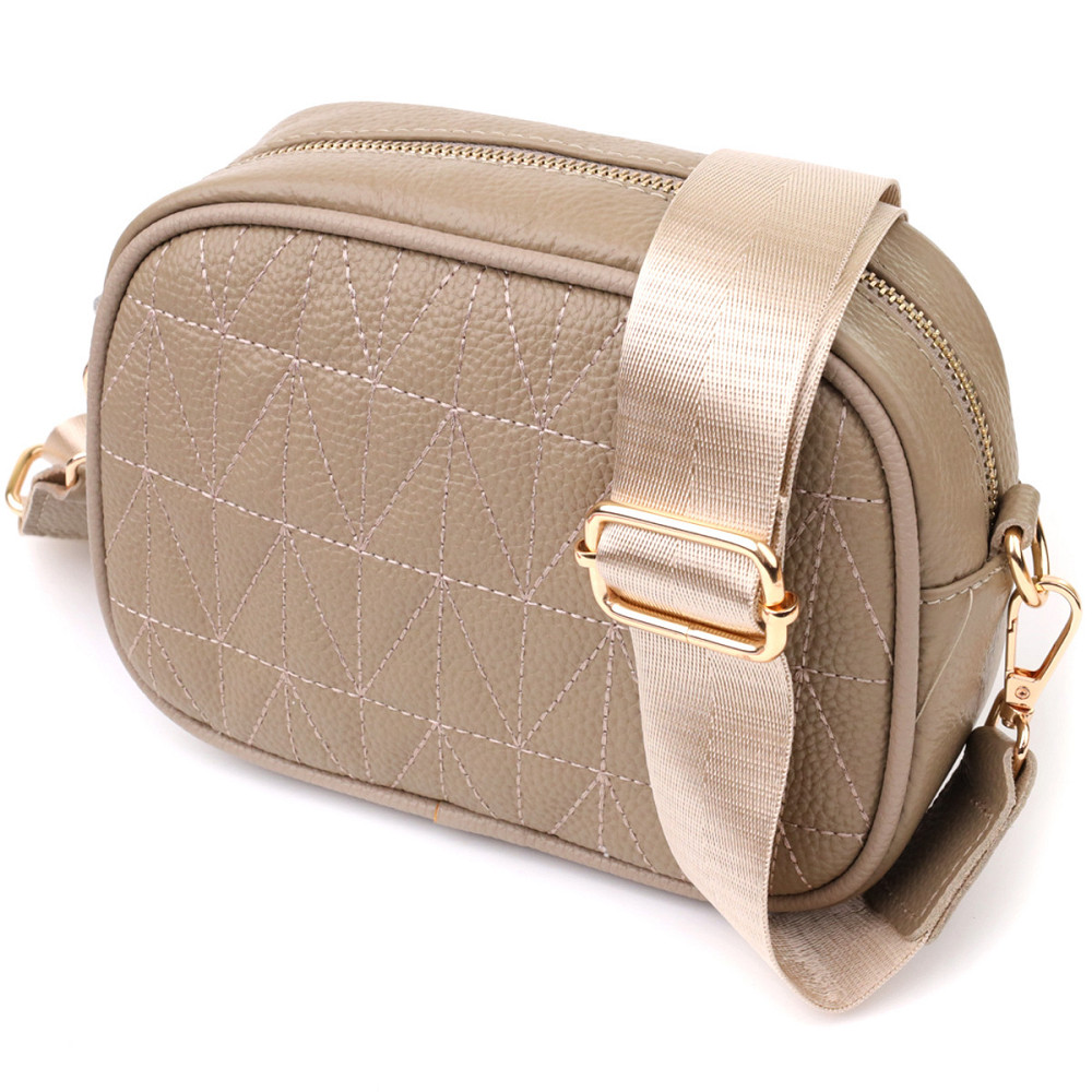 Женская сумка на каждый день из натуральной кожи Vintage 22901 Бежевый Киев - изображение 1