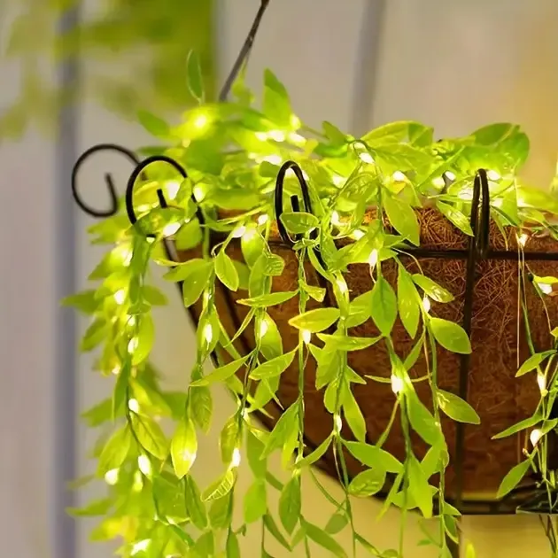 Гирлянда Роса с LED-подсветкой "Зеленая Верба" ​​2, Теплый свет SF-56 Коломия - фото 6