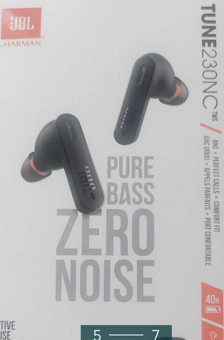 Наушники: JBL Tune 230 NC TWS Black ( JBLT230NCTWSBLK) Харьков - изображение 2