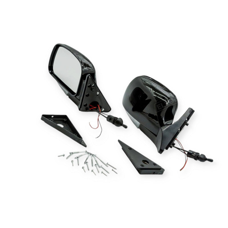 Зеркало 2105, 2107 заднего вида наружное большое черное с поворотом комплект 2104, Мукачево - изображение 2