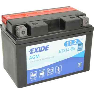 Аккумулятор автомобильный EXIDE AGM 11,2Ah (+/-) (205EN) (ETZ14-BS) Винница