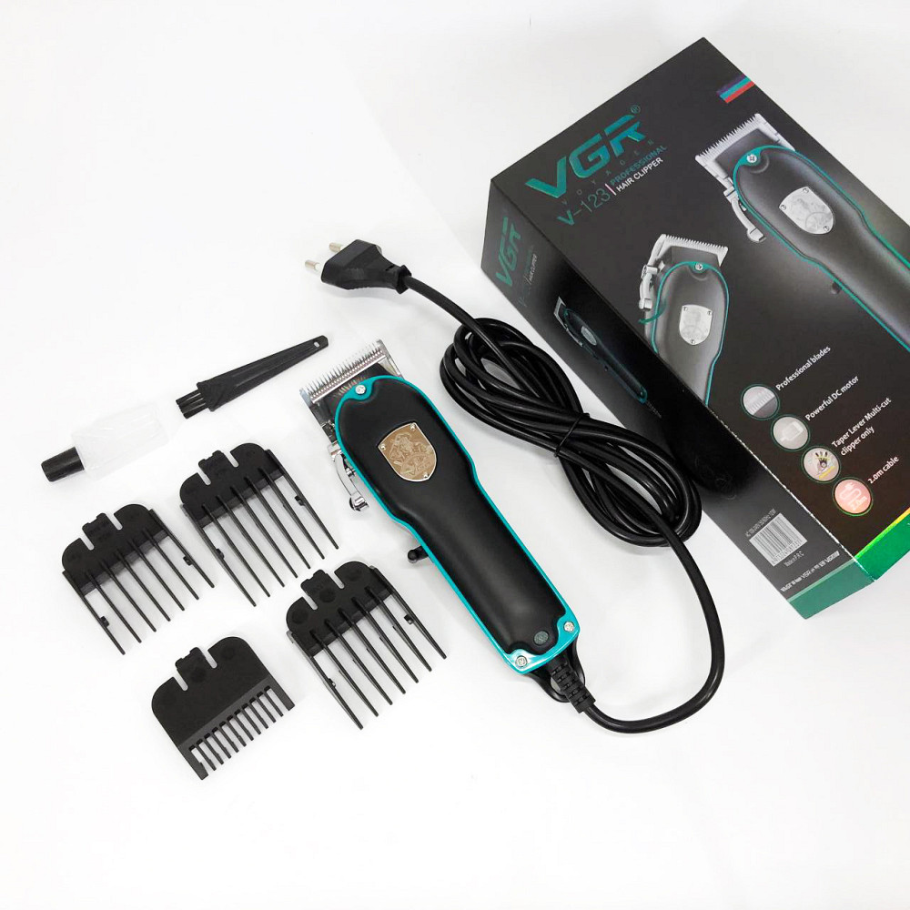 Машинка для стрижки волос и затылка VGR, Машинка для разных стрижек аккумуляторная KC-99 Львов - изображение 5