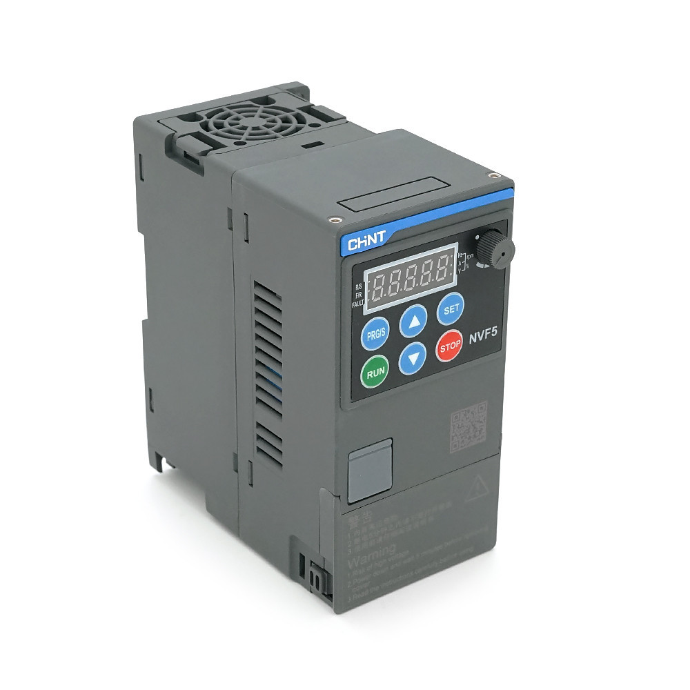 Перетворювач частоти CHINT NVF5-0.4/TD2, 0,4 кВт, 220В, 400Гц-max, векторний,1 фаза Київ - фото 1