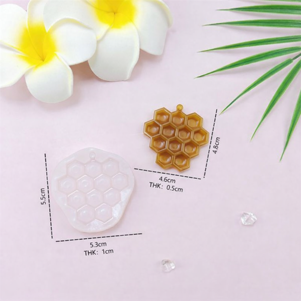 Молд силиконовый Соты 55 на 53 мм серый Киев - изображение 8