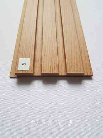 Стеновая реечная панель МДФ 117х12х2800 мм Дуб  СП12117-8 Киев