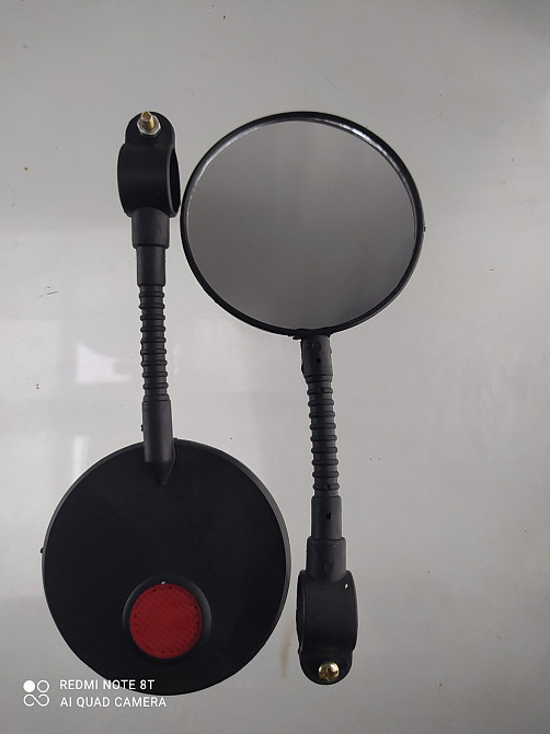 Зеркала велосипедные круглые   (черные)   (mod:JY-3) Мукачево - изображение 1