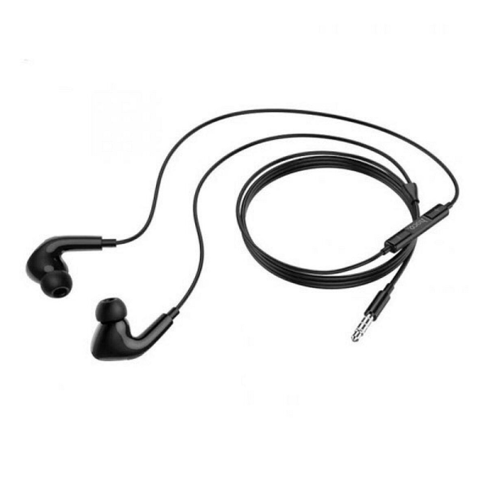Наушники проводные HOCO M101 Pro Crystal sound с микрофоном, цвет черный 6931474782373 Одесса - изображение 3
