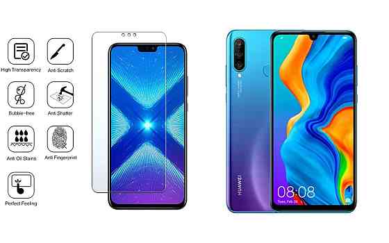 Защитное стекло NeoGlass для Huawei P30 Lite – ультрапрозрачное и устойчивое Киев