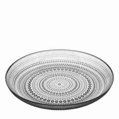 Тарілка Ardesto Verbena, 24.5см, скло, сірий (AR5034) Вінниця