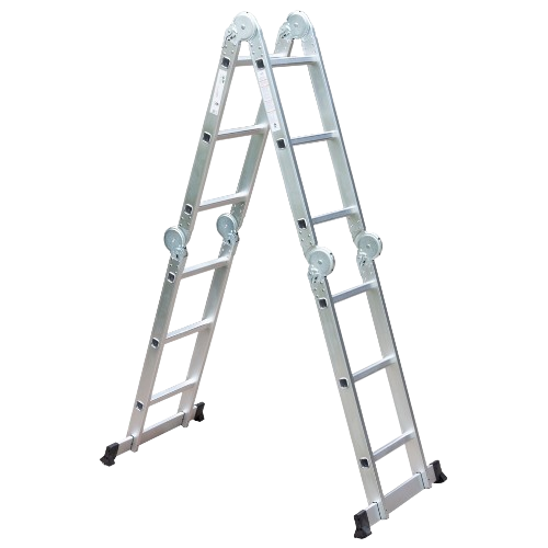 Драбина 4 секції*3 сходинки багатоцільова SIGMA Житомир