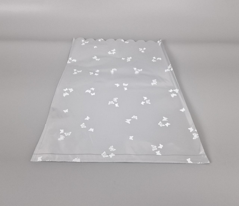 Пакет с рисунком для упаковки подарков   (30*50) №434 (1) фольгированный (ажурный) 