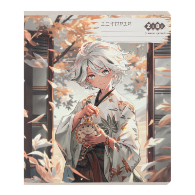 Зошит ZiBi предметний ANIME 48 аркушів клітинка, історія (ZB.1704-22) Вінниця - фото 1