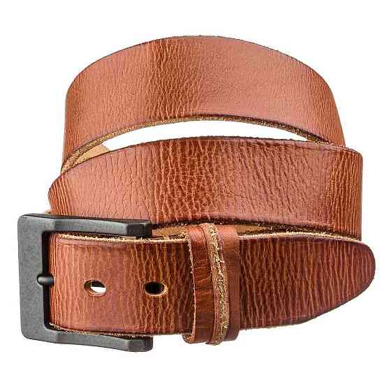 Ремень мужской Vintage 20071 Рыжий Киев