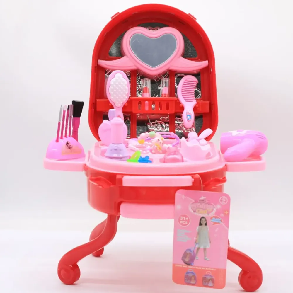 Детский игровой набор в чемоданчике 2в1, Fashion Girl / Набор салон красоты для девочек Коломыя - изображение 3