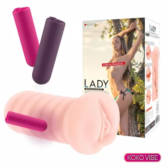 Мастурбатор-вагіна Kokos Lady Vibe Львов