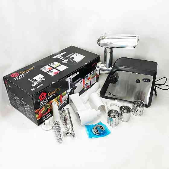 Електрична м'ясорубка з овочерізкою, Електром'ясорубка з реверсом і насадкою для ковбаси NY-85 Івано-Франківськ