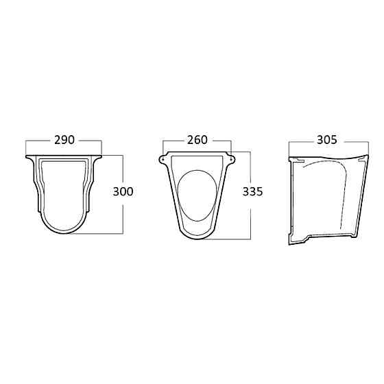 ПОЛУПЬЕДЕСТАЛ UNIVERSAL HPED-UN Киев
