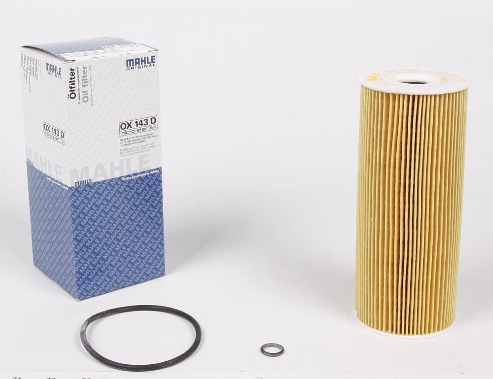KNECHT (MAHLE) OX 143D — Оливний фільтр для AUDI / FORD / MULTICAR / SEAT / SKODA | Максимальний ресурс двигуна та точна OEM-суміс Ковель - фото 2