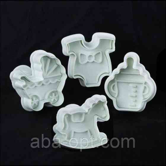 Плунжер для мастики " дитячий " ( 4 шт) Одеса