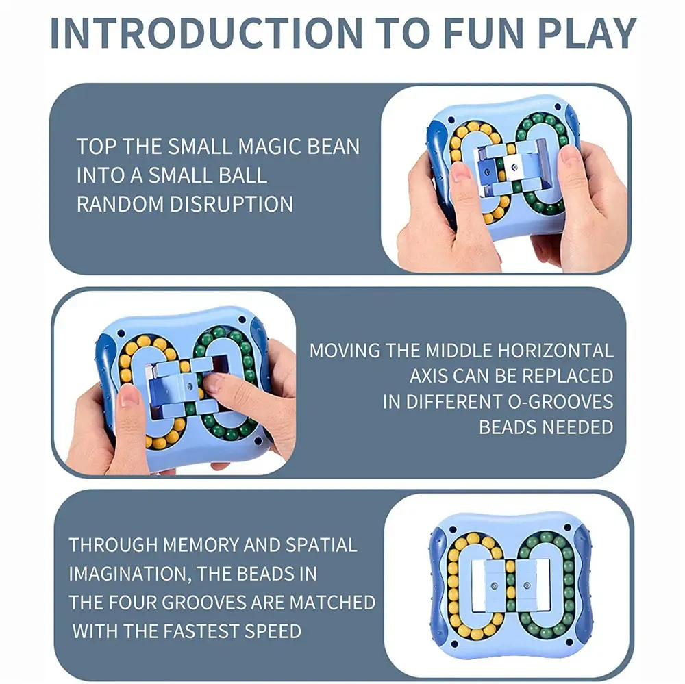 Кубик для снятия стресса детский вращающийся Топ шар Коломыя - изображение 8