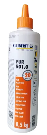 Клей столярний поліуретановий Kleiberit Pur 501.0, 0.5 кг Львів
