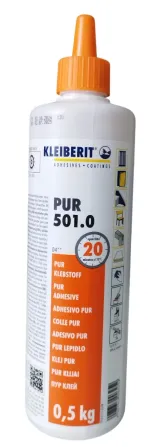 Клей столярный полиуретановый Kleiberit Pur 501.0, 0.5 кг Львов - изображение 1
