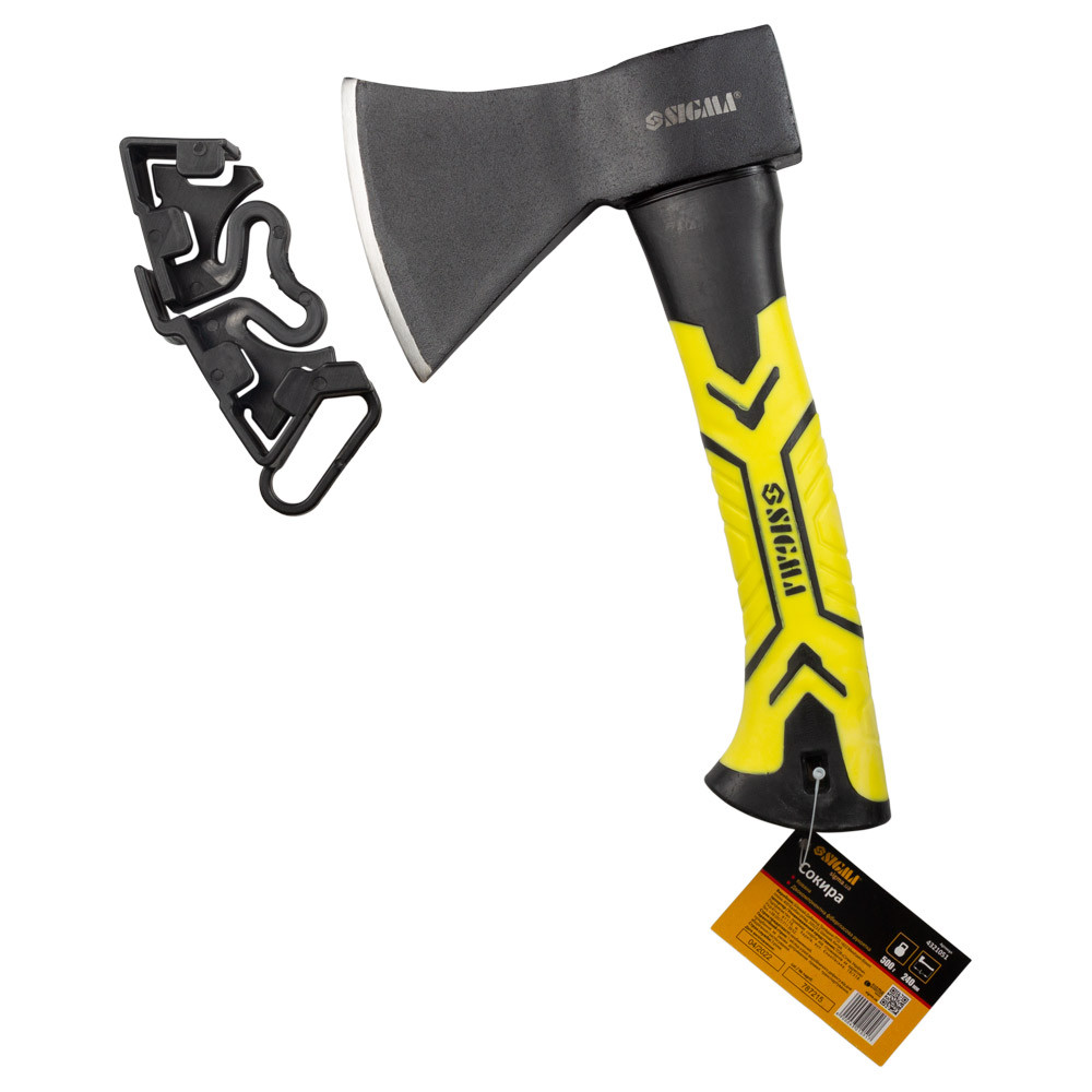 Sigma Топор 500г фиберглассовая рукоятка SIGMA (4321051) Коломыя - изображение 6