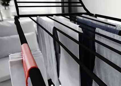 Підлогова сушарка для білизни 20 метрів Vileda «King Ultimate» (174096) Black Нововолинськ