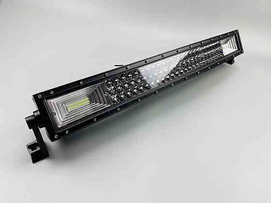 Фара LED BAR прямокутна 324W півколо 9-32В IP67 led chip 3030 108 led ламп балка для авто Мукачево