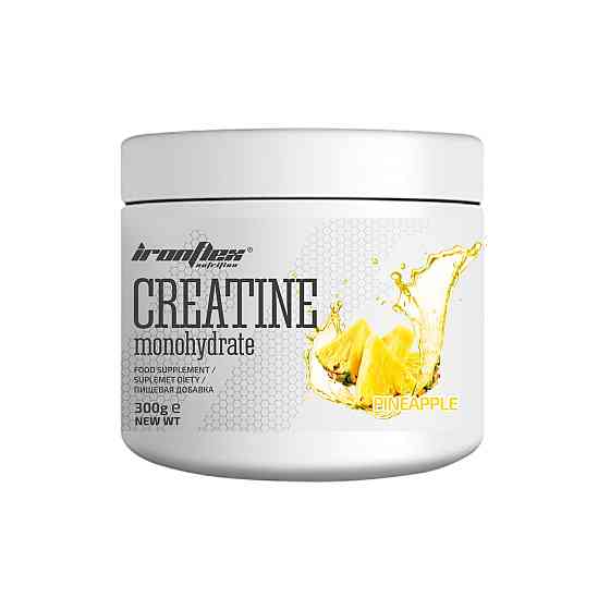 Креатин моногідрат IronFlex Nutrition Creatine Monohydrate 300 g (Pineapple juice) Луцьк