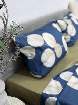 Ecotton Комплект постільної білизни Ecotton Євро 210х220 см синій (21210АВ) Киев