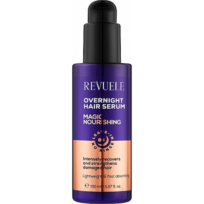 Питательная ночная сыворотка для волос Overnight Hair Serum 8h Revuele 150 мл Киев - изображение 3