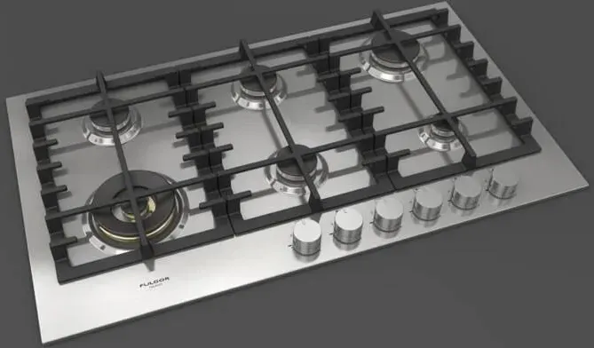 Варочная поверхность Fulgor Milano FPH 906 G WK X Киев - изображение 1