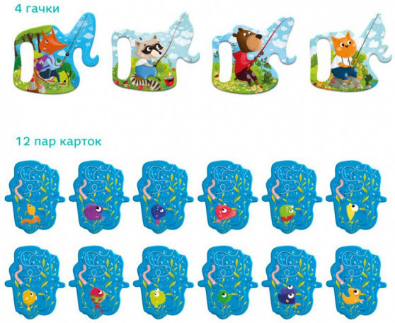 Гра настільна DoDo Funny fishing Весела рибалка (200221) Чернігів - фото 4