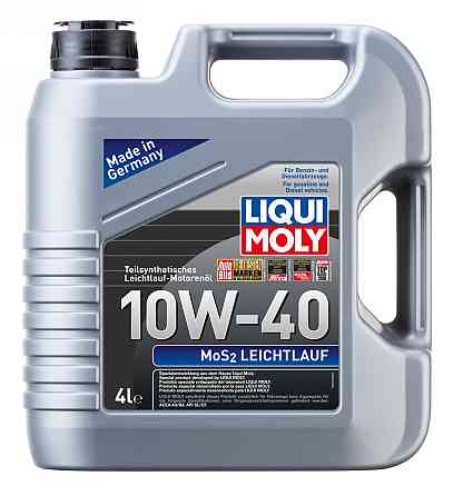 LIQUI MOLY 6948 MoS2 Leichtlauf SAE 10W-40 — Напівсинтетична моторна олива з дисульфідом молібдену MoS₂ | Максимальний захист двиг Ковель