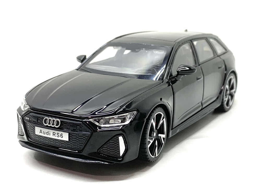 Машина TK Union Group Ауді A6 металопластик 1:32 звук світло інерція Чорна (ТК-10206) Чернігів - фото 1