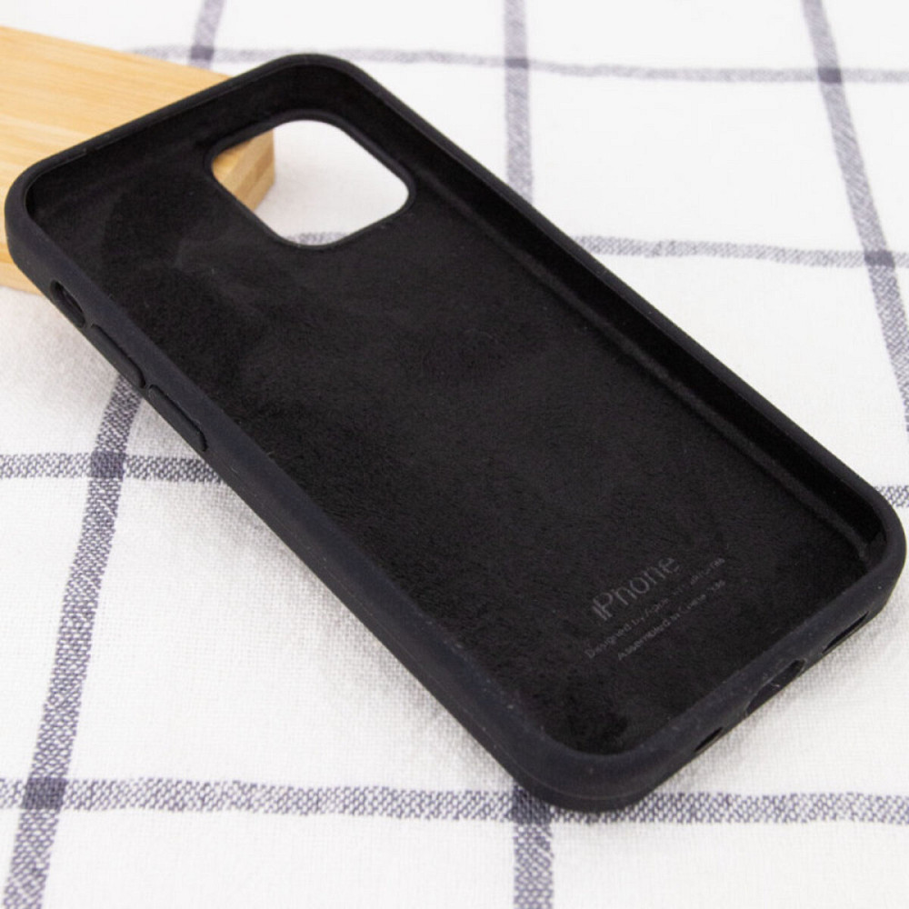 Чохол для смартфона Silicone Full Case AA Open Cam for Apple iPhone 14 Pro Max 14,Black Київ - фото 3