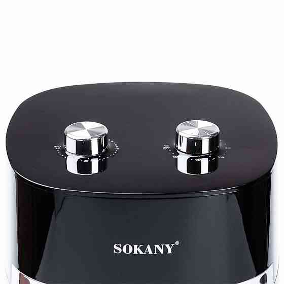 Sokany Аерогриль-фрітюрниця SOKANY 6.5 літрів 1500 Вт, чорна Коломыя