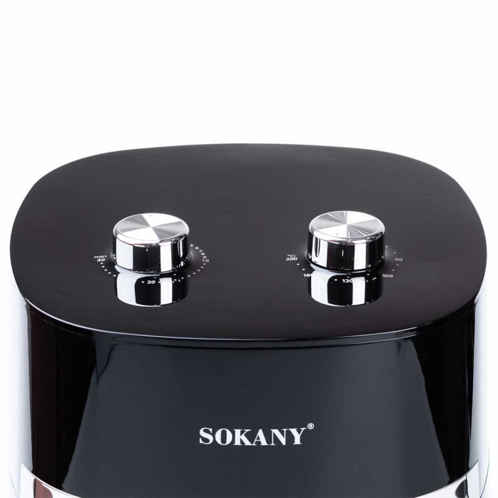 Sokany Аерогриль-фрітюрниця SOKANY 6.5 літрів 1500 Вт, чорна Коломыя - изображение 4