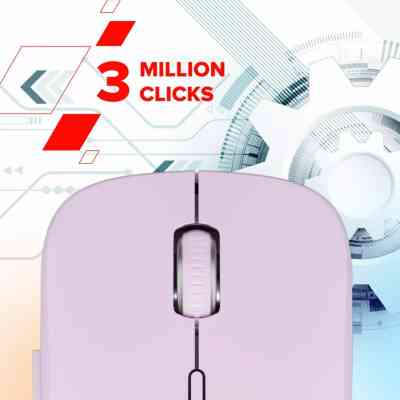 Мышка Canyon MW-12 Wireless/Bluetooth Pink (CNS-CMSW12P) Винница